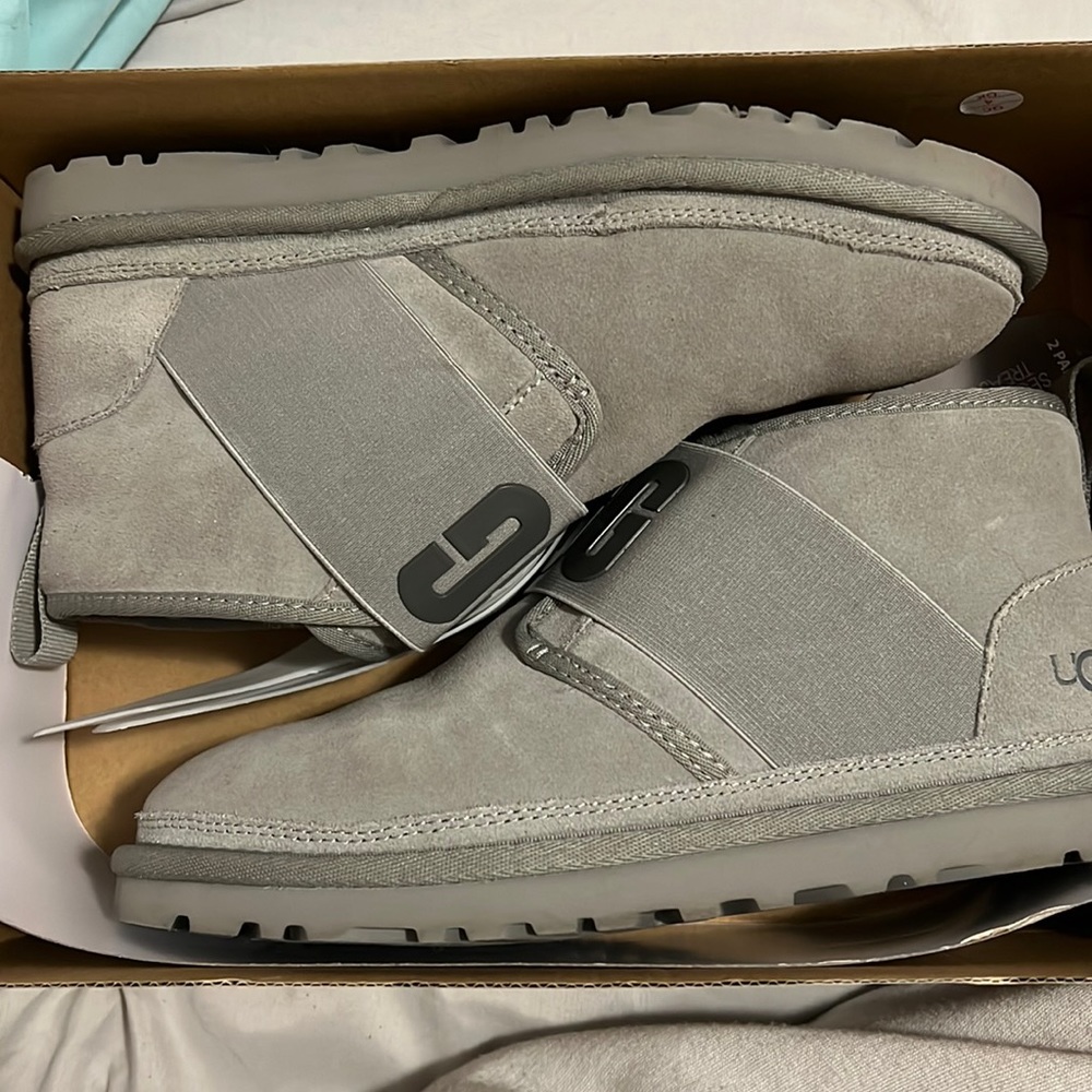 These are UGG ankle booties boots!